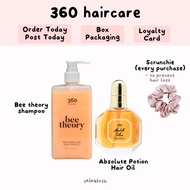 [ FREEGIFT ] 360 Haircare Bee Theory Anti Hairloss Honey Shampoo