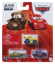 Disney Pixar Cars Mini Racers 3-Pack- Assorted *New Arrival * ของเล่นสำหรับเด็ก (#938254)