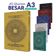 Al-Quran Besar Mushaf Al Imam Saiz Besar Resam Uthmani B4 Panduan Tajwid Wakaf Ibtida