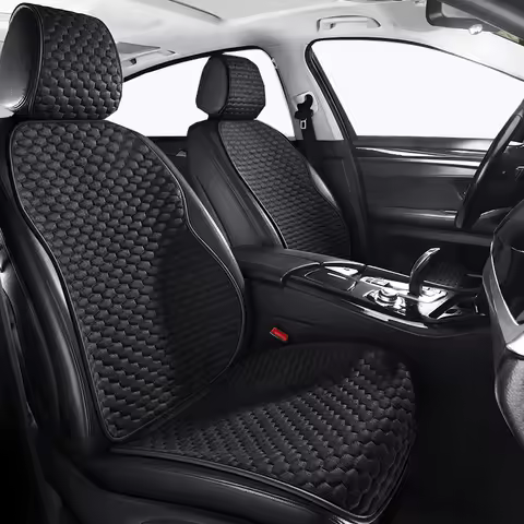 Flax Car Seat Cover Breathable For land cruiser 80 ford focus mk4 prius 30 golf 7 gti rav4 xa30 Auto