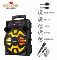 KINGSTER 1090D+ Portable Bluetooth Speaker Radio USB with Microphone