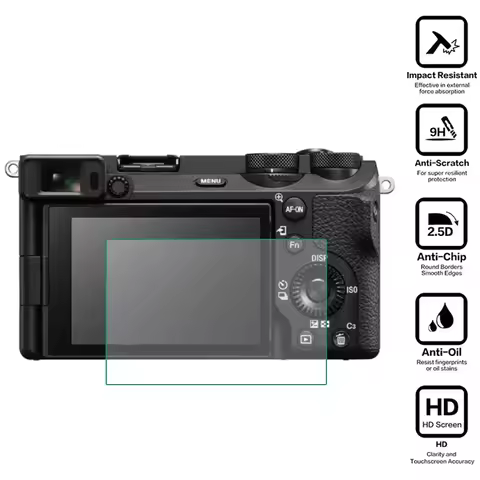 Hard Tempered Glass Protective Film For Sony Alpha 6700 A6700 Camera Display Screen Protector Cover
