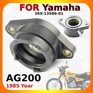Motorcycle Carburettor Interface Intake Manifold Adapter For Yamaha AG200 AG 200 1985  OEM:36X-13586