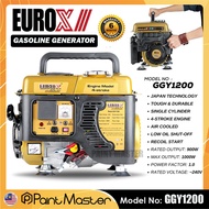 EUROX EGY1200/ GGY1200 Petrol Gasoline Generator Petrol Genset 1000W 4-Stroke Portable Generator EGY