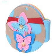 tbrinnd Easter Activity Book for Kids Early Learning Activity Book Felt Rabbit Easter Egg Hunt Book 