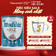 Sữa Modilac Riz Số 123 Lon 800g sữa bột công thức giúp bé dị ứngng đạm bò và bất dung nạp đường lact