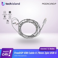Moondrop Free DSP CDSP FreeDSP Upgrade IEM Cable USB-C with Microphone 0.78mm 2pin