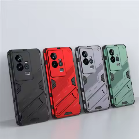 For ViVo IQOO 11S Case Cover IQOO 11 Pro 11S 10 Punk Style Armor Bumper Shield Protective Phone Case