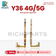Flexible On Off Vivo Y51 2015 Y51A Y51L + Volume Rich Parts