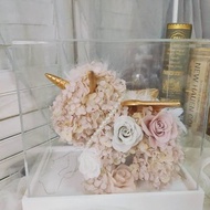 【Lingling's Studio蕎翎工作室】永生花獨角獸禮盒 情人節禮物