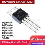 1-5PCS FQP50N06 50N06 TO-220 FQP30N06 30N06 FQP33N10 33N10 FQP65N06 65N06 FQP70N10 70N10 FQP10N60C 1