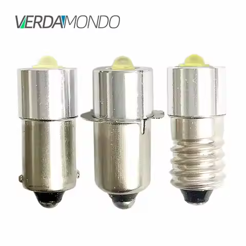 BA9S P13.5S E10 DC 6-24V 5W High Power LED Flashlight Replacement Bulbs 1SMD 3535 Emergency Work Lam