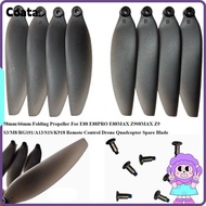 COATA Remote Control Drone Parts, Plastic Black Folding Propeller Blades, Universal 58mm/66mm Quadco