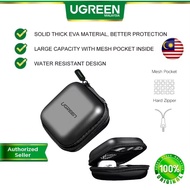 UGREEN Earphones Case Waterproof for Earbuds Memory Card Zipper Earphones Earbuds USB Cable Organize