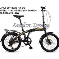 Sepeda Lipat Exotic 20 Inch 2026 RX DB VT Shimano 7 Speed by Pacific