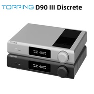 ☽TOPPING D90 III Discrete Fully Balanced HiFi DAC PCM768 DSD512 BT5.1 Support LDAC Hi-Res Decode ☮G