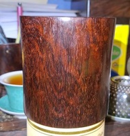 印度小葉紫檀一木挖空製筆筒