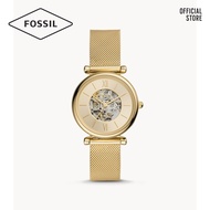 Fossil Carlie Gold Stainless Steel Watch ME3250