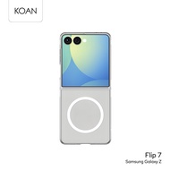 SPIGEN เคสกันกระแทก Air Skin MagFit ใช้สำหรับ Samsung Galaxy Z Flip 7 - Clear White