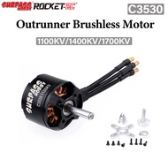 Surpass Hobby C3530 1100KV 1400KV 1700KV Outrunner Brushless Motor 14Poles For RC Airplane Fixed-win