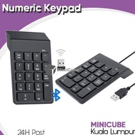 2.4G Wireless Wired Bluetooth USB Mini Numeric Keypad Mini 18 Keys