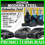 HONDA MODERN STEEL MET CAT OLES PENGHILANG BARET MOBIL ABU-ABU METALIK