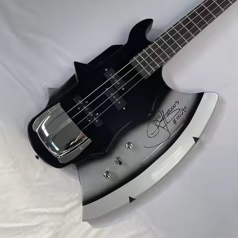 Axe Bass Bass 4 strings Custom with signature Body FAST