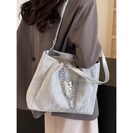 sling bag woman bag woman Bag Female Silver College Student Class Commuter Bag