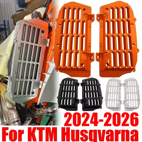 Motorcycle Radiator Grille Guard Protector Cover For KTM 125 - 500cc EXC EXCF XC XCF XCFW SX SXF XCW