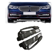 A55E-Fog Lamp Frame 51117486837 Grill Air Intake For BMW 7 Series G12 51117486838 Grill