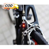 MERAH Mini Bright Rear Brake Bike Light LED Waterproof Red Light Battery Power CR1025