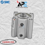 SMC COMPACT CYLINDER PNEUMATIC CDQ2B40-20D / CQ2B40-20D