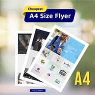 A4 Size Flyer / Brochure Express Printing