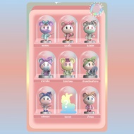 กล่องตาบอดของเล่นตุ๊กตาคอลเล เครื่องประดับเดสก์ท็อป รูปตุ๊กตา สุ่ม Cosmos Bear ตุ๊กตาโมเดล โมเดลประด