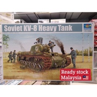 Trumpeter 01565 Soviet KV 8 heavy Tank 1/35