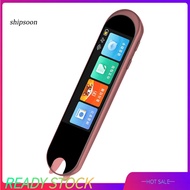 SN Language Translator Device Translator Device Portable Translation Pen – Quick Text Scan Noise Red