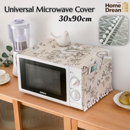 Universal Microwave Cover 30x90cm Waterproof Dustproof Fabric for 20-30L Ovens