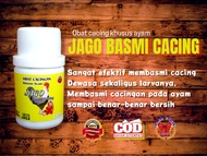 obat cacing ayam bangkok jago basmi cacing 20 kapsul