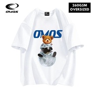 OMOS 260GSM Oversized T-Shirt Bear