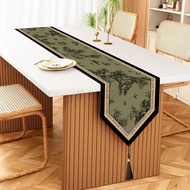 [Waterproof Antifouling] Zen Table Runner Tea Runner Tea Table New Chinese Table Runner Waterproof T