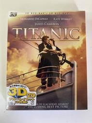 【K'sM】代購 福斯《鐵達尼號 TITANIC》3D+2D 藍光BD 三碟日文版 全新未拆封