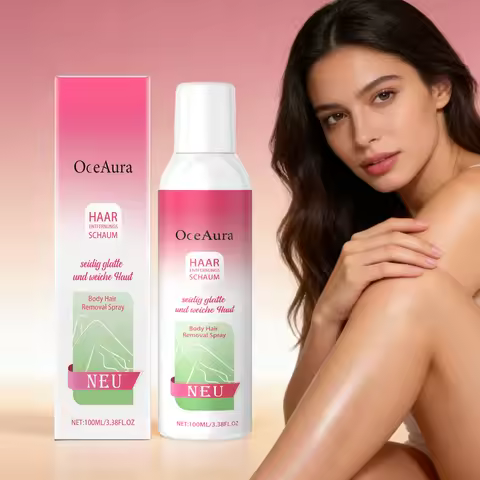 Hair Growth Inhibitor Permanent Hair Removal Spray for Body Arm Leg Private Areas Slows Regrowth Moi
