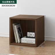 全城熱賣 - 魔方書架 落地矮書櫃 小型客廳置物架 臥室收納方格儲物櫃 飄窗置物櫃