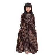 GAMIS BATIK ANAK PEREMPUAN MODEL BOLLERO | BAJU BATIK ANAK PEREMPUAN LENGAN PANJANG