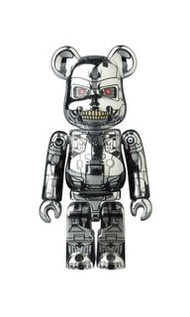 Medicom Bearbrick series 43 terminator 2 電鍍