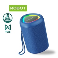 Loa Bluetooth Mini ROBOT RB120 Công Suất 5W Đèn Led RGB Hỗ Trợ Kết Nối Thẻ Nhớ - Chính Hãng