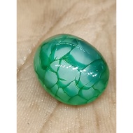HIJAU Green Motif Agate Stone