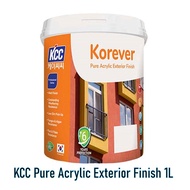 Page 1 / 1L KCC PAINT KOREVER PURE ACRYLIC EXTERIOR FINISH 6 YEARS KOREA PAINT ECO GREEN FUNGUS ALGA