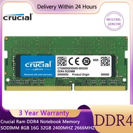 Memori Buku Nota Ram Ddr4 Penting Sodimm 8gb 16g 32gb 2400mhz 2666mhz 2133mhz Kedudukan Tunggal Cl22