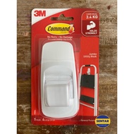 100% Original 3M Command 17004 3.4kg Organize Hook Wall Organizer General Purpose Coat Hook 1pcs